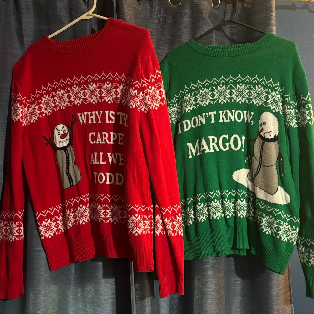 Christmas Vacation Ugly Sweater Couples